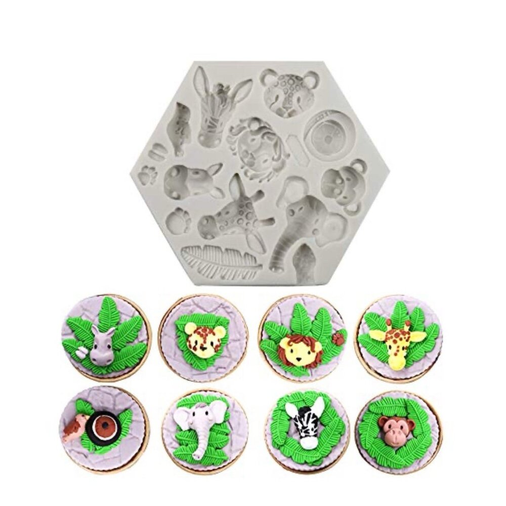 2 Of Alexless Animal Themed Silicone Molds